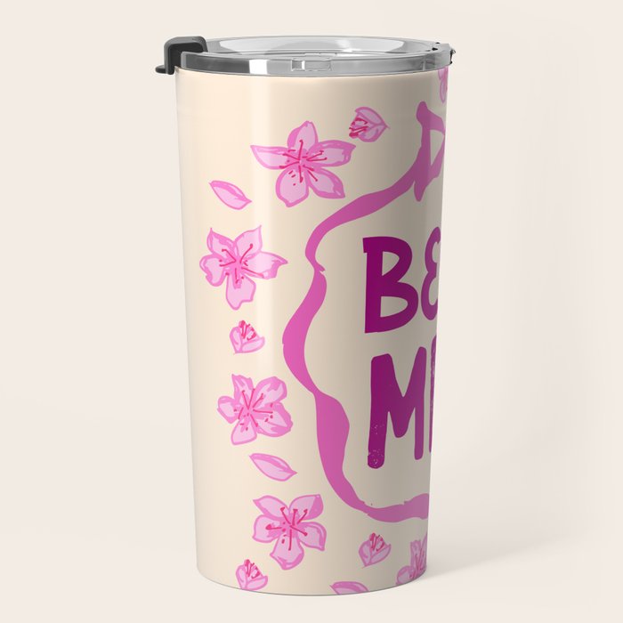 Best Mom Coquette Cherry Blossom Travel Mug Gallery Image 3