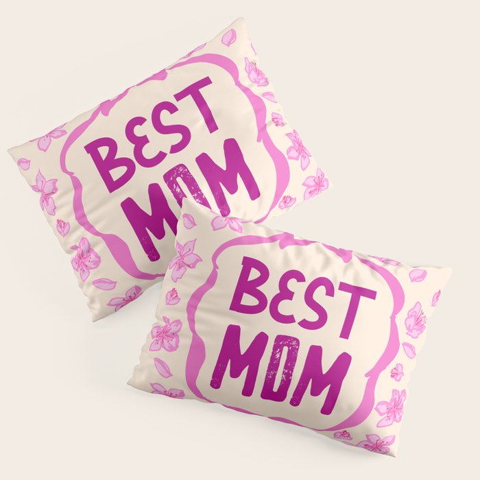 Best Mom Coquette Cherry Blossom Pillow Sham Gallery Image 3