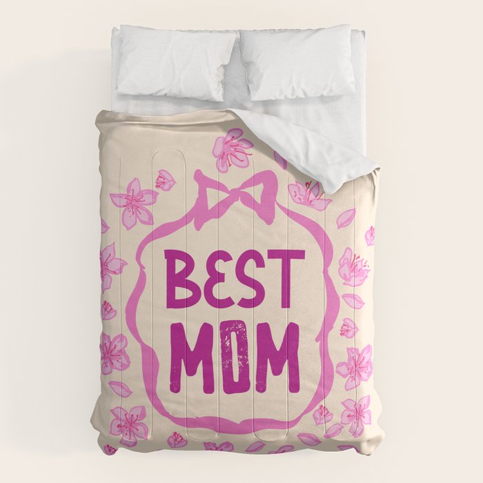 Best Mom Coquette Cherry Blossom Comforter Gallery Image 1