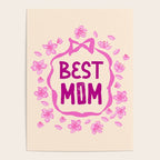 Best Mom Coquette Cherry Blossom Poster Gallery Image 4