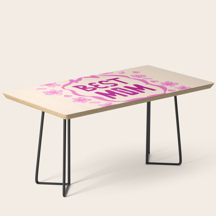 Best Mom Coquette Cherry Blossom Coffee Table Gallery Image 1