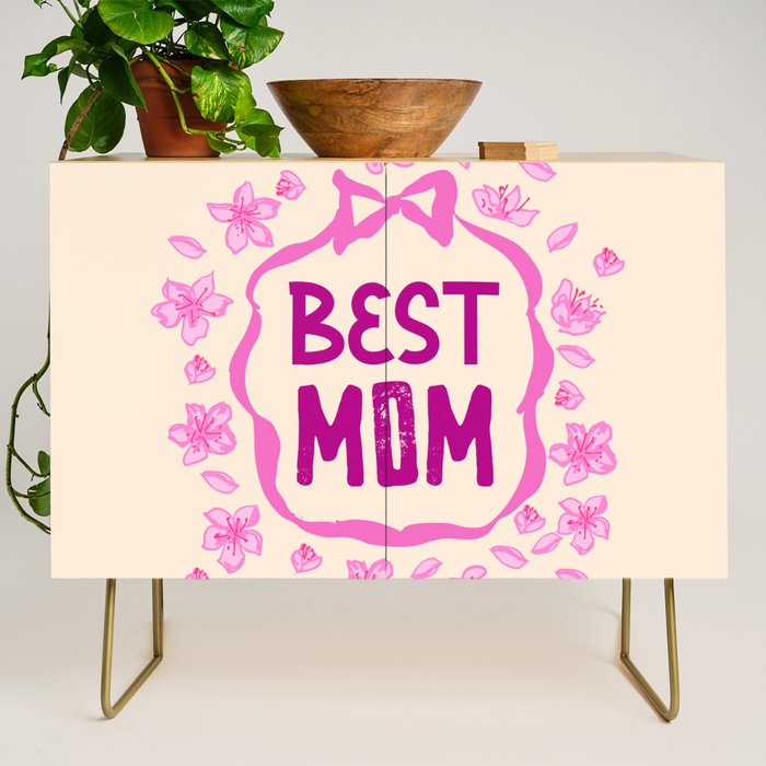 Best Mom Coquette Cherry Blossom Credenza Gallery Image 1