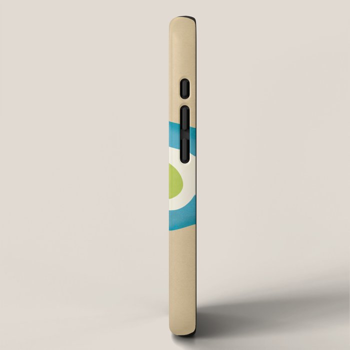 Mid-Century Abstract Balance 04 iPhone Case Gallery Image 2