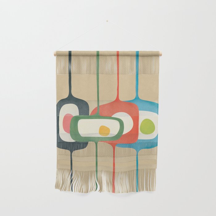 Mid-Century Abstract Balance 04 Wall Hanging Gallery Image 1
