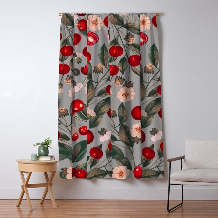 SWEET CHERRY IV Window Curtain Gallery Image 1
