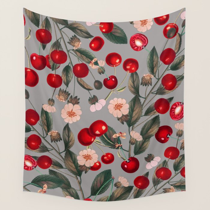 SWEET CHERRY IV Wall Tapestry Gallery Image 4