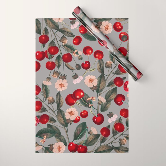 SWEET CHERRY IV Wrapping Paper Gallery Image 1