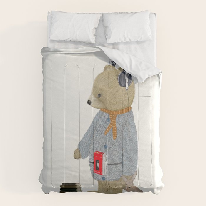 skate bear Comforter Gallery Image 1
