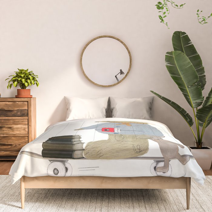 skate bear Comforter Gallery Image 3