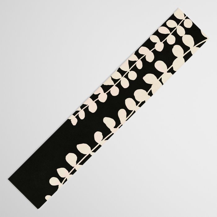 Minimal Abstract Leaves 17 Table Runner Gallery Image 3