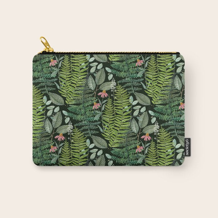 Pacific Northwest Plants Carry All Pouch Gallery Image 1