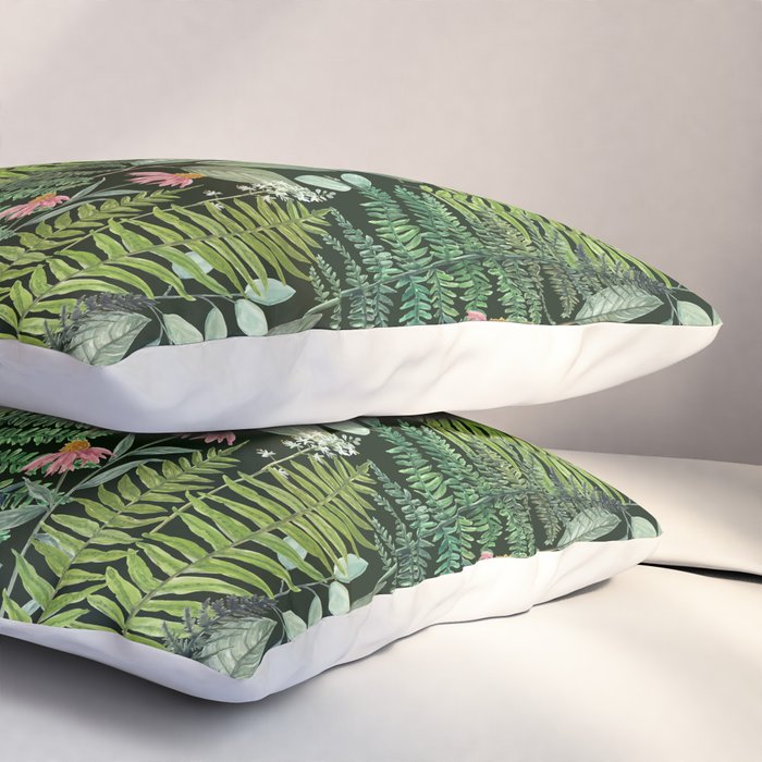Pacific Northwest Plants Pillow Sham Gallery Image 3