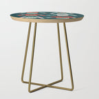 Christmas Sweaters - Teal & Red Palette Side Table Gallery Image 1