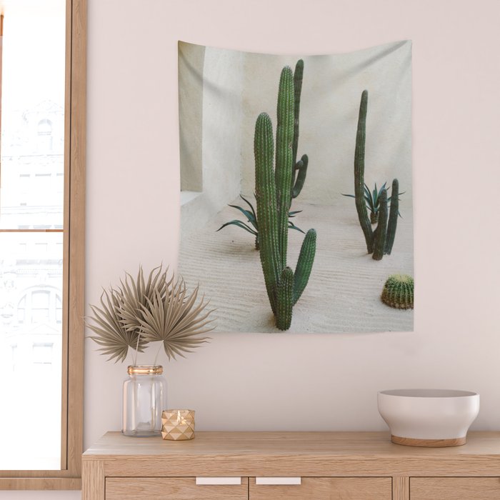 Cabo Cactus VI Wall Tapestry Gallery Image 2