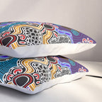 Authentic Aboriginal Art - Discovering Your Dreams Pillow Sham Gallery Image 3