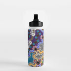 Authentic Aboriginal Art - Discovering Your Dreams Water Bottle Gallery Image 2
