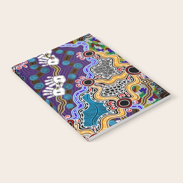 Authentic Aboriginal Art - Discovering Your Dreams Notebook Gallery Image 2