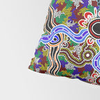 Authentic Aboriginal Art - Discovering Your Dreams Pillow Sham Gallery Image 4