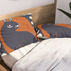 Bunny on the hill  Pillow Sham Gallery Image 2