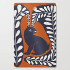 Bunny on the hill  Cutting Board Gallery Image 1