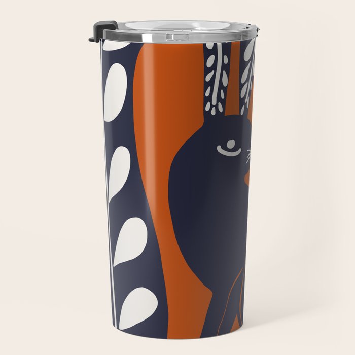 Bunny on the hill  Travel Mug Gallery Image 3