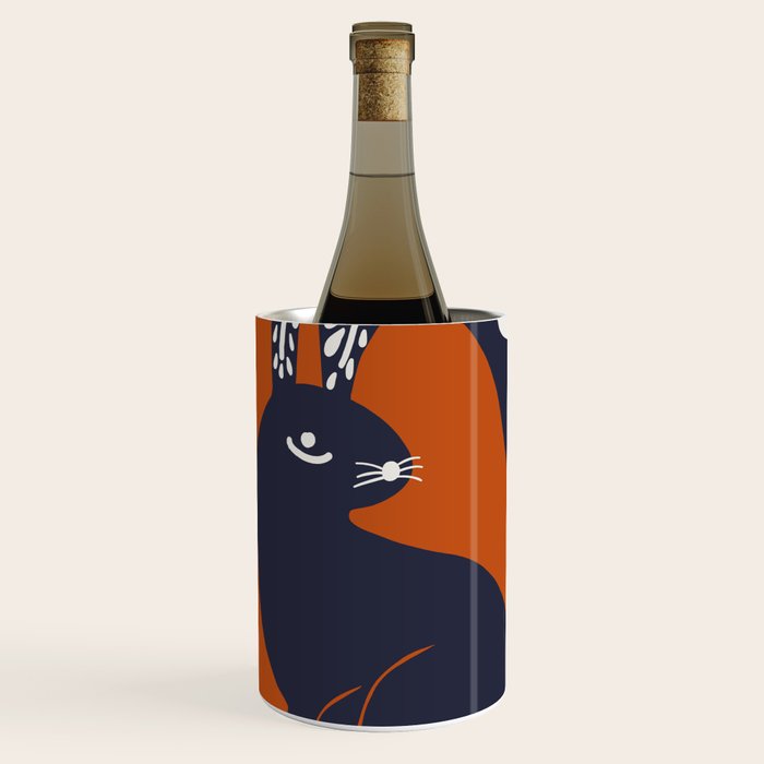 Bunny on the hill  Wine Chiller Gallery Image 1