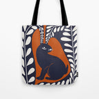 Bunny on the hill  Tote Bag Gallery Image 1