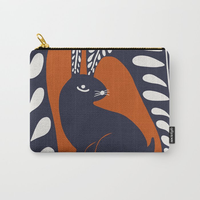 Bunny on the hill  Carry All Pouch Gallery Image 1
