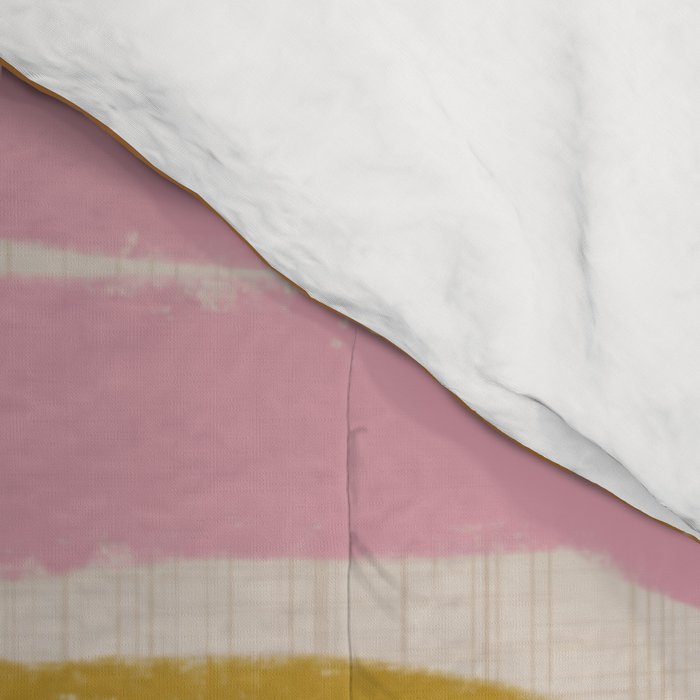 Retro Rainbow Geo - Mid Century Modern Arc Comforter Gallery Image 4