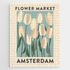Flower Market Amsterdam - Matisse Inspired Jigsaw Puzzle Gallery Image 1