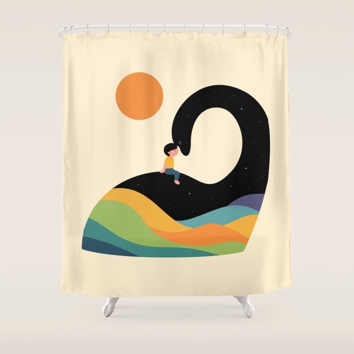 Believe Shower Curtain Gallery Image 1