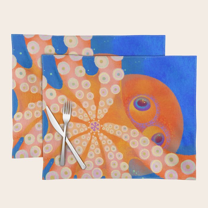 Hypnosis Octopus Placemat Gallery Image 1