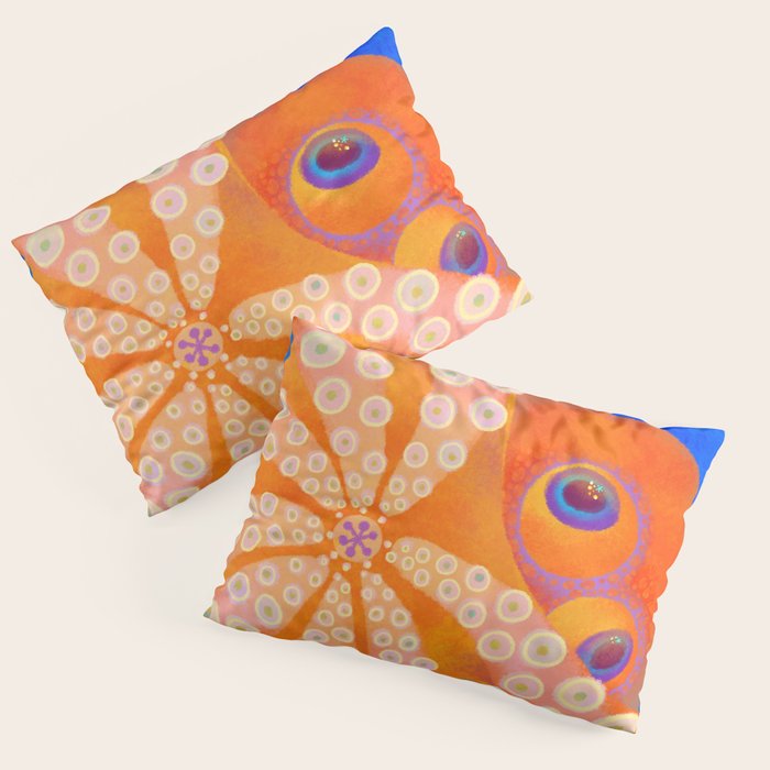 Hypnosis Octopus Pillow Sham Gallery Image 3