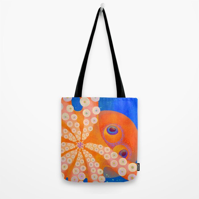 Hypnosis Octopus Tote Bag Gallery Image 2