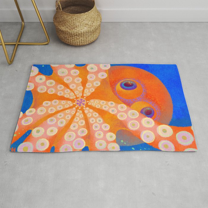 Hypnosis Octopus Rug Gallery Image 1