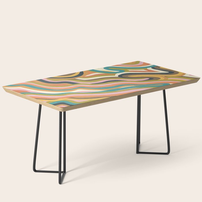 Rainbow Marble Coffee Table Gallery Image 1