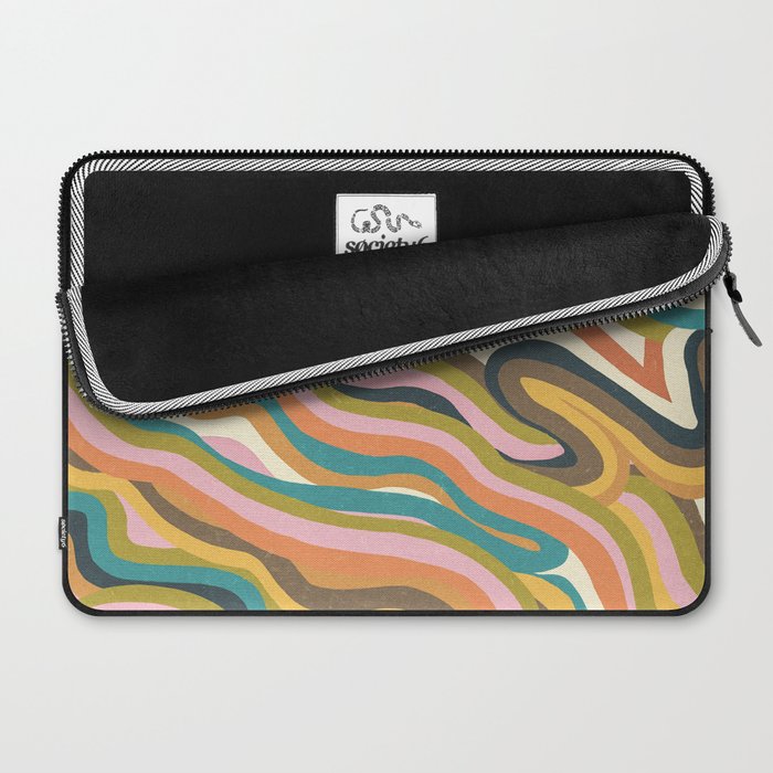 Rainbow Marble Laptop Sleeve Gallery Image 2