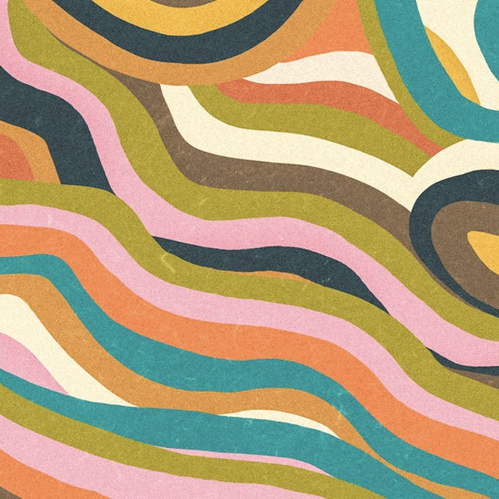 Rainbow Marble Coffee Mug Gallery Image 2