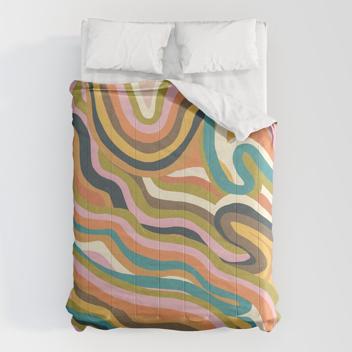 Rainbow Marble Comforter Gallery Image 6