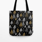 Christmas Tree Pattern Tote Bag Gallery Image 1