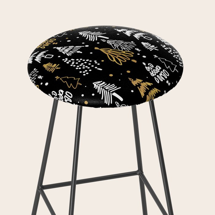 Christmas Tree Pattern Stool Gallery Image 2