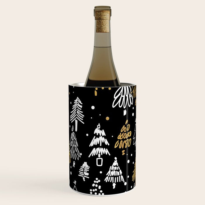 Christmas Tree Pattern Wine Chiller Gallery Image 3