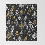 Christmas Tree Pattern Throw Blanket Gallery Image 2