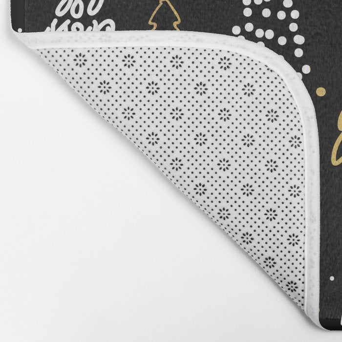 Christmas Tree Pattern Bath Mat Gallery Image 2
