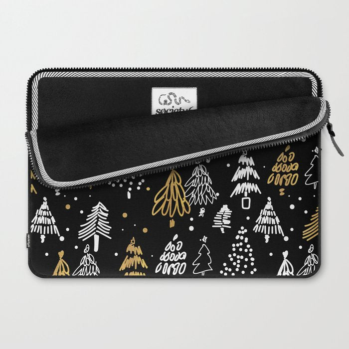Christmas Tree Pattern Laptop Sleeve Gallery Image 2