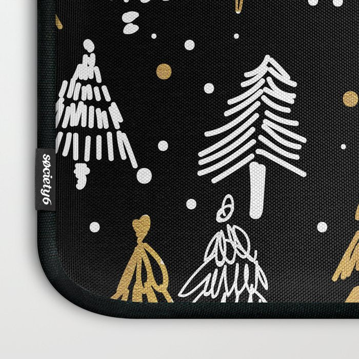 Christmas Tree Pattern Laptop Sleeve Gallery Image 3