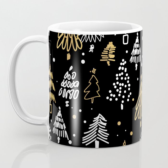 Christmas Tree Pattern Coffee Mug Gallery Image 3