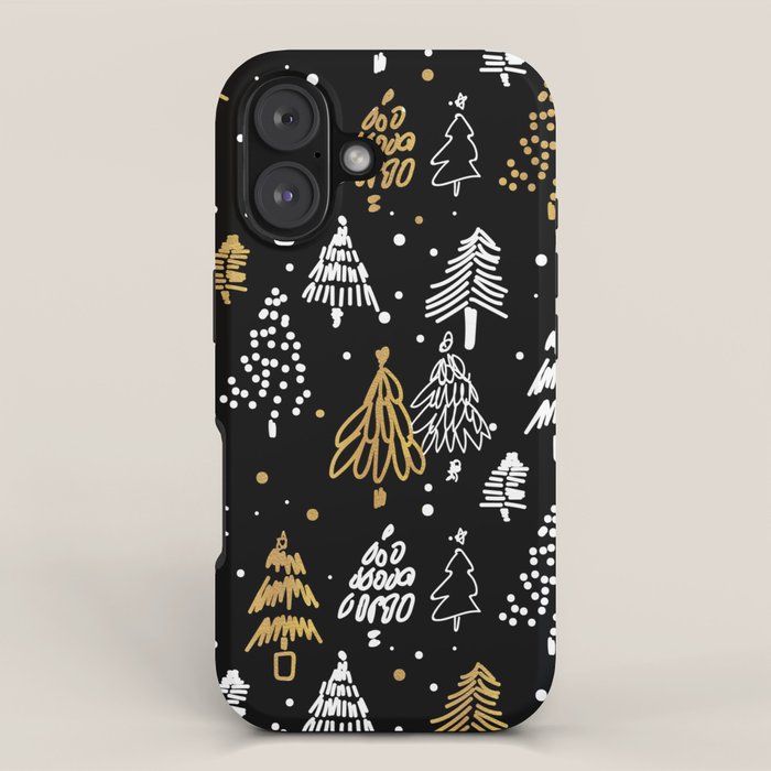 Christmas Tree Pattern iPhone Case Gallery Image 1