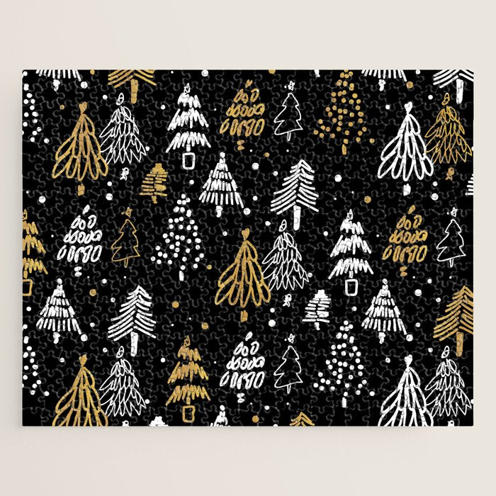 Christmas Tree Pattern Jigsaw Puzzle Gallery Image 1