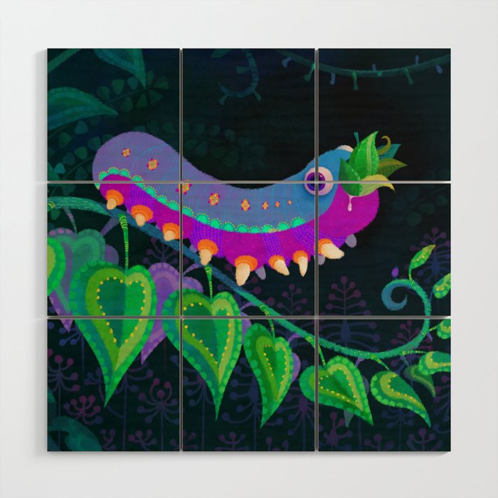 Eat Too much Wood Wall Art Gallery Image 1